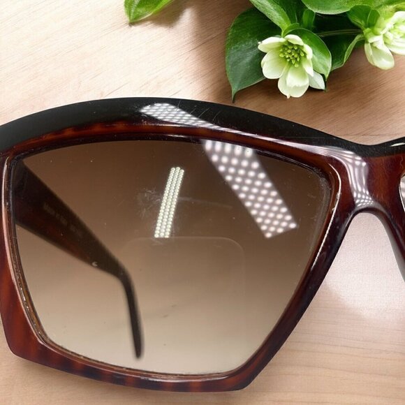 Harve Benard Sunglasses 401 Brown Frames Brown Gradient Lenses Made in Italy main image 12
